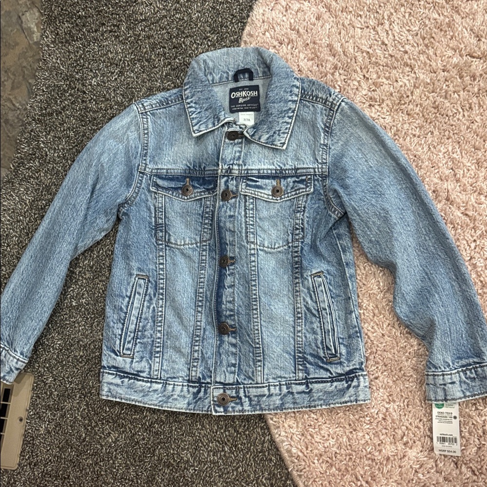 Boys OshKosh B'gosh Light Blue Kids Jean Jacket